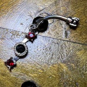 Dangle belly ring